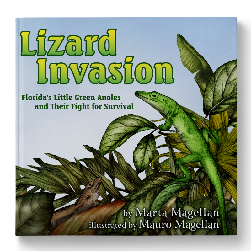 Lizard Invasion: Florida's Little Green Anoles and Their Fight for