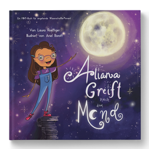 Aliana greift nach dem Mond