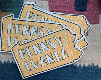 Pennsylvania sticker